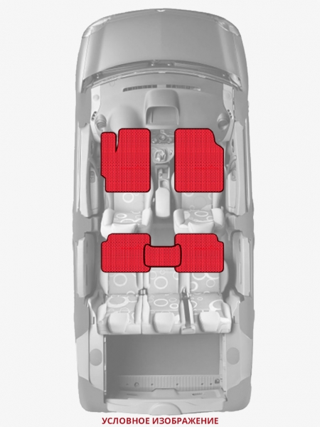 ЭВА коврики «Queen Lux» стандарт для Audi A1